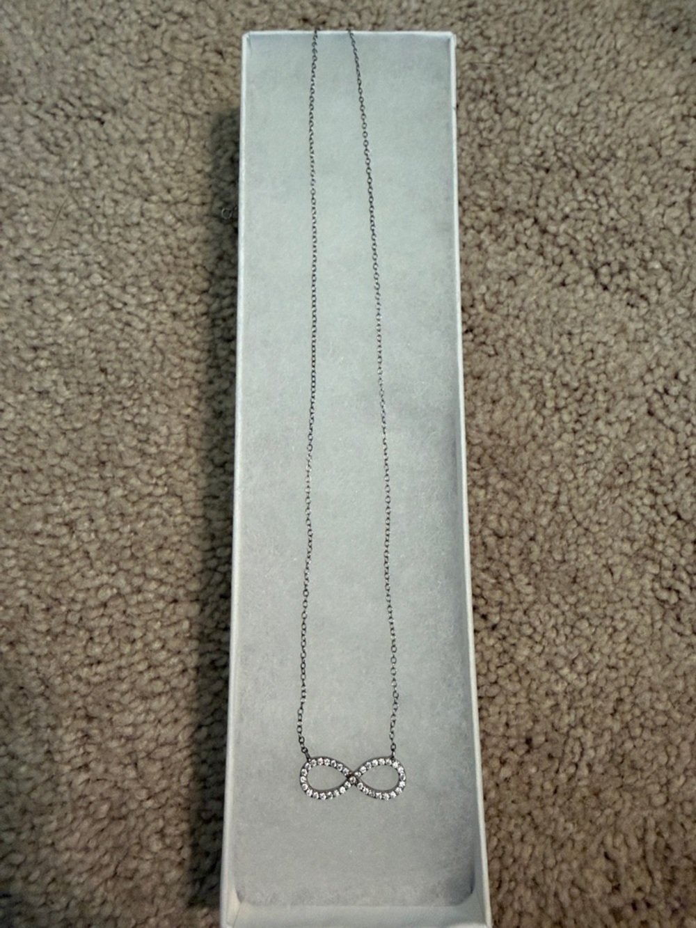 Silver Infinity Pendant Necklace - Women's Jewelry